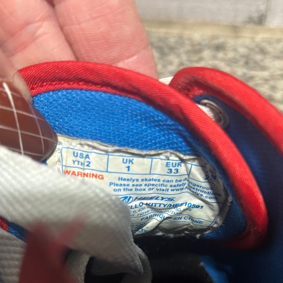 Hello Kitty Kids Sneakers - Red, White, and Blue - Picture 2 of 4